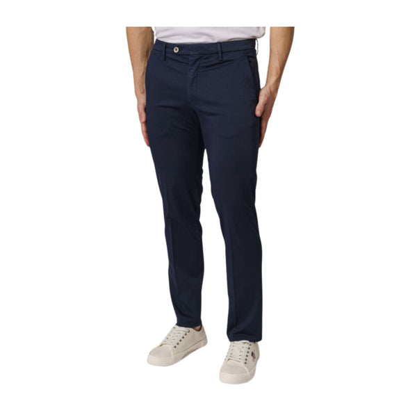 Michael Coal Pantaloni Pantalone Uomo modello Brad Plus Blu P24-MICHAEL COALBRADPLUS2564LUNGO-NAVY-33 - Francavilla Moda